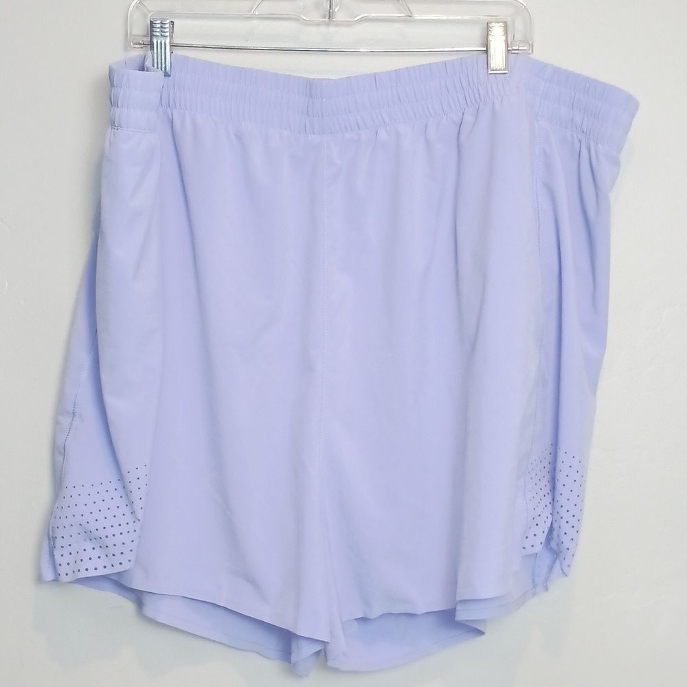 Athleta Hustle 3" Womens Plus Size 3X  Athletic Shorts Spring Sporty Blue - Picture 4 of 8